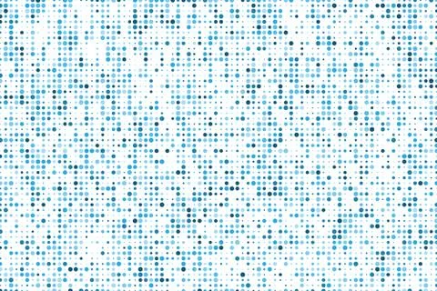 Blue halftone dotted pattern Stock Illustration