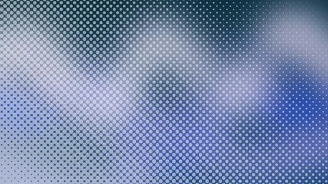 Blue halftone gradient background with dotted pattern Stock Illustration