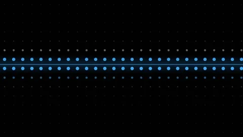Blue Halftone Scanner Tech Background Stock Footage 342263452