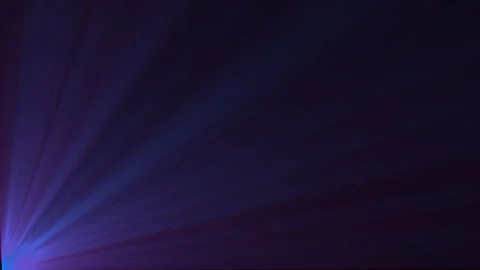 Blue halo with long rays in the left corner Video stock 312997788