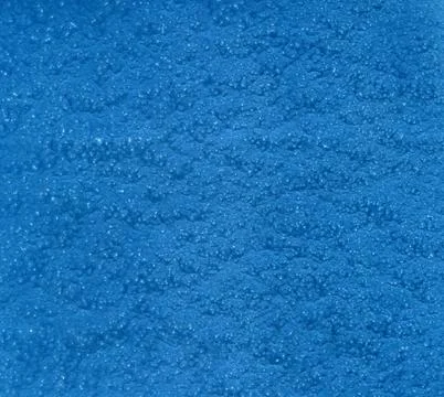 Blue hammer effect enamel Stock Photos