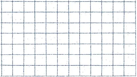 Blue hand drawn grid paper texture notebook graph lines Иллюстрация