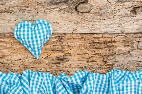 Blue heart background Stock Photos