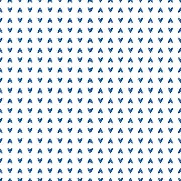 Blue heart Illustrazione stock