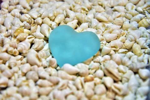 Blue heart Stock Photos