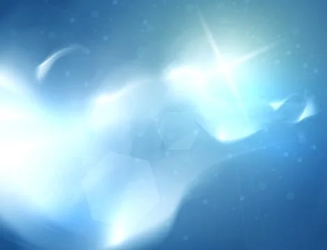 Blue Heavens cloudscape Stock Illustration