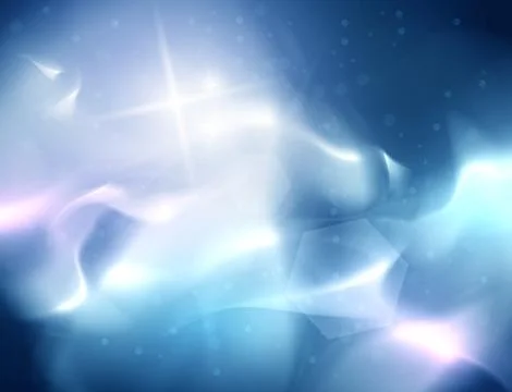 Blue Heavens cloudscape Stock Illustration