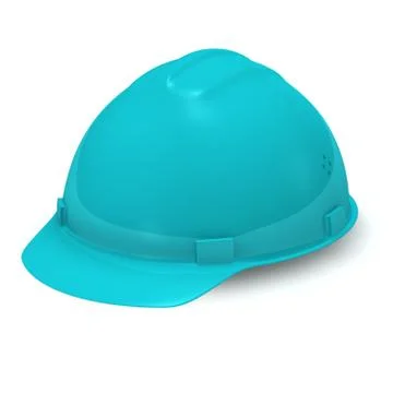 Blue helmet Stock Illustration