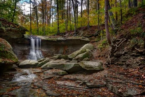 Blue Hen Falls Stock Photos