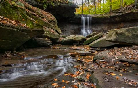 Blue Hen Falls Stock Photos