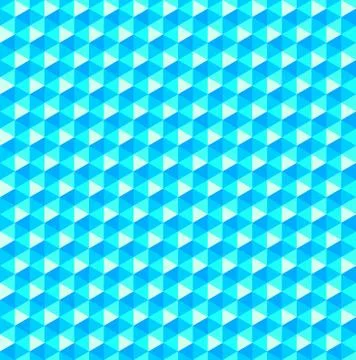 Blue hexagon pattern and texture. Stock Illustration