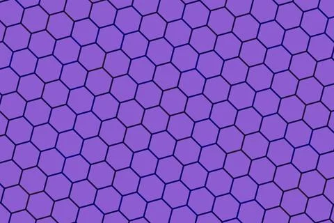 Blue hexagon pattern background with geometric design 스톡 일러스트