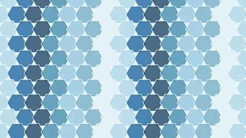 Blue Hexagon Pattern Background Ilustración de archivo