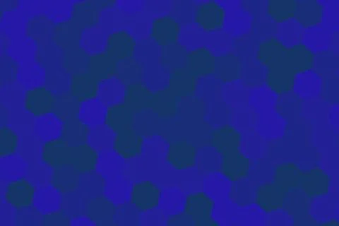 Blue hexagon pattern with dark and light shades Stock Photos