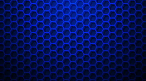 Blue hexagonal border 스톡 동영상 45299769