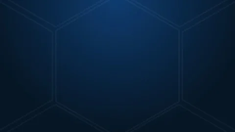 Blue Hexagons Abstract Background. Digital Technology Background. Stock Footage 118835195