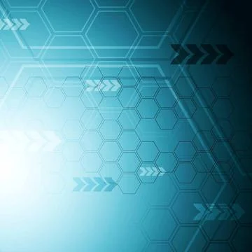 Blue hi-tech abstract background Blue hi-tech abstract background. Vector ... Stock Photos