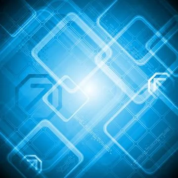Blue hi-tech design. Vector illustration eps 10 Blue hi-tech design. Vecto... Stockfoto's