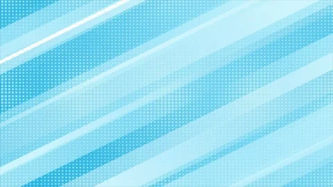 Blue hi-tech geometric abstract motion background with small halftone mosaic Stock Footage 313224294