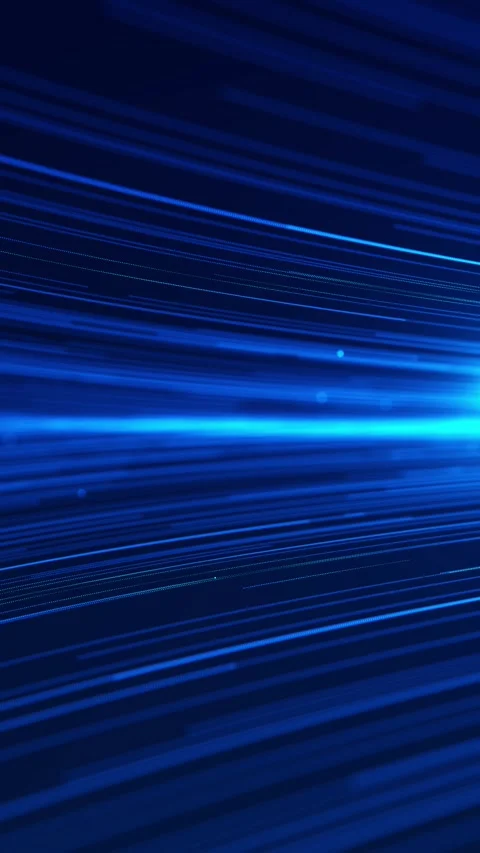 Blue High Speed Data Light Lines Background Stock-Footage 341370069