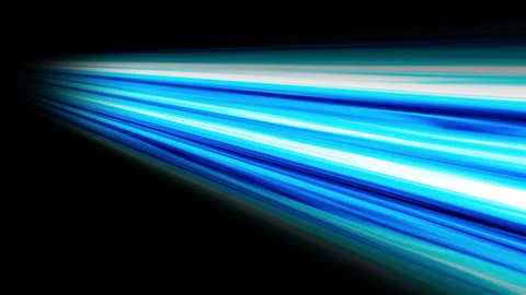 Blue high speed lines. Fast lines background. Dynamic motion light trails. Stock Footage 278519620