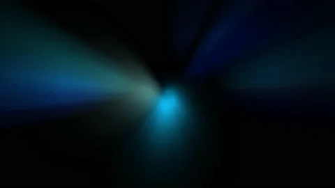 Blue highlights on a black background horizontal. Light Leaks 4K footage. Lens Video stock 142144092