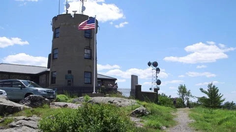 Blue Hill Meteorological Observatory, Angle 1 스톡 동영상 77451682