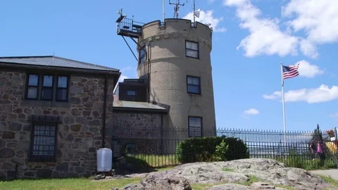Blue Hill Meteorological Observatory, Angle 2 스톡 동영상 77451687