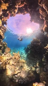 Blue Hole Foto stock