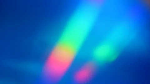 Blue Holographic Gradient Moving Lights Stock Footage 127926823