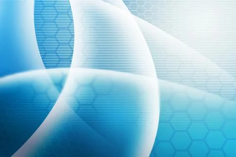 Blue honeycomb Background Illustrazione stock