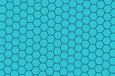 Blue honeycomb pattern with hexagon shapes on background 스톡 일러스트