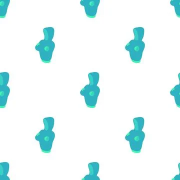 Blue hoodie pattern seamless vector Stock Illustration