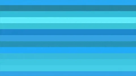 Blue Horizontal Bars Stripes Shifting Cycle Abstract Motion Background Loop Stock Footage 70170755