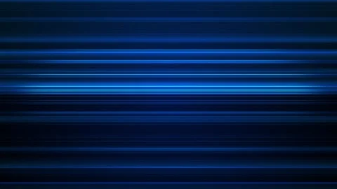 Blue horizontal light streak background fast glowing lines, dark tech mood, smoo Stock Footage 340416056