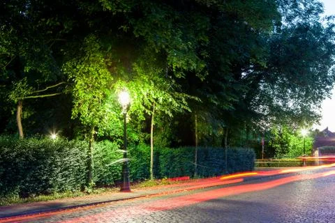 Blue hour Foto stock