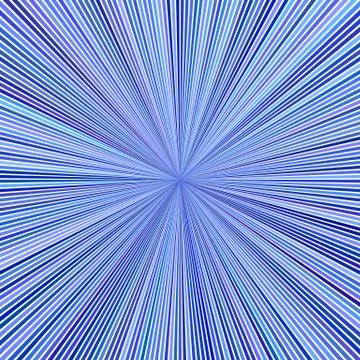 Blue hypnotic abstract ray burst stripe background Stock Illustration