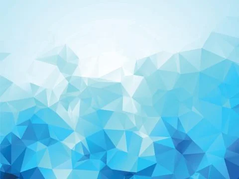 Blue ice background Stock Illustration
