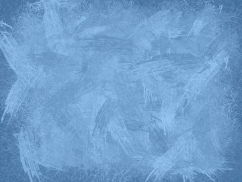Blue ice illustration as abstract background Stock Illustration