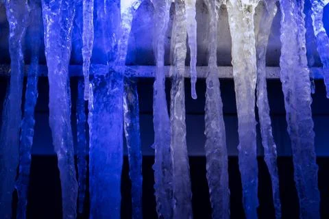 Blue ice Stock Photos