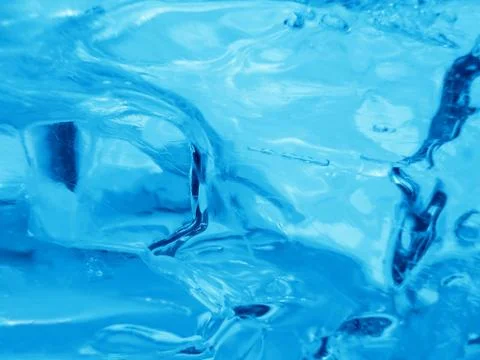 Blue ice Stock-Fotos