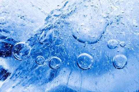 Blue ice Stock Photos