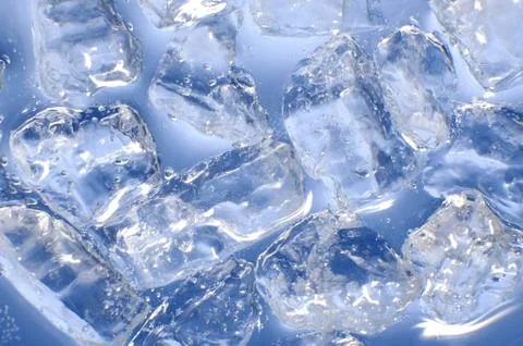 Blue ice Stock Photos