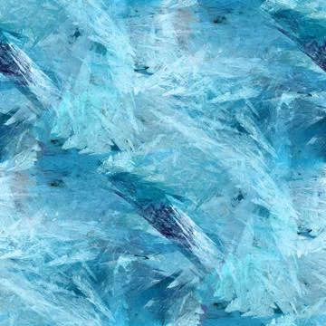 Blue ice - seamless background Stock Photos