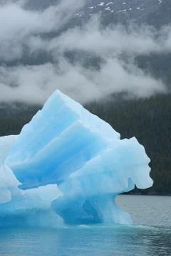 Blue iceberg Stock Photos