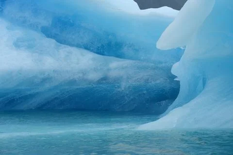 Blue iceberg Stock Photos