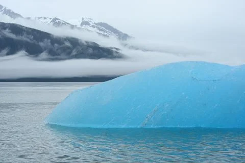Blue iceberg Stock Photos