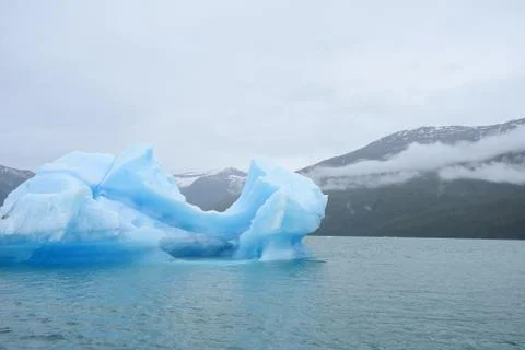 Blue iceberg Stock Photos