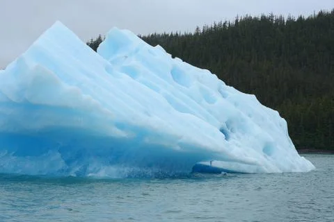 Blue iceberg Stock Photos
