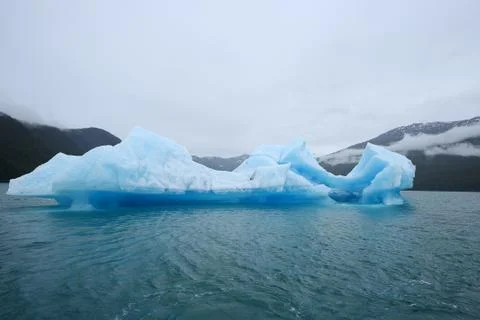 Blue iceberg Stock Photos